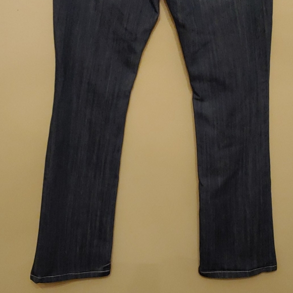 INC Denim Jeans with Rhinestone Trim Boot Leg Regular fit Size 8 - Picture 7 of 13
